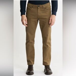 Jachs New York Tan 5-Pocket Straight Fit Pants
